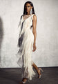 Luxury lace V-neck maxi dress – affordable evening fashion for women”