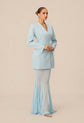 Mimi V-Neck Blazer Maxi Dress