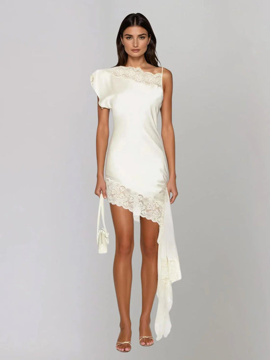 Off Shoulder Bandage Dress – Sexy Elegant Evening Party Dress