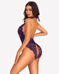 Halter Lace Bodysuit