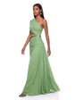 Geen One shoulder maxi dress