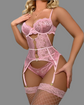 Heart-Shaped Decorative Buckle Pajama
