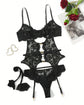 Heart-Shaped Decorative Buckle Pajama
