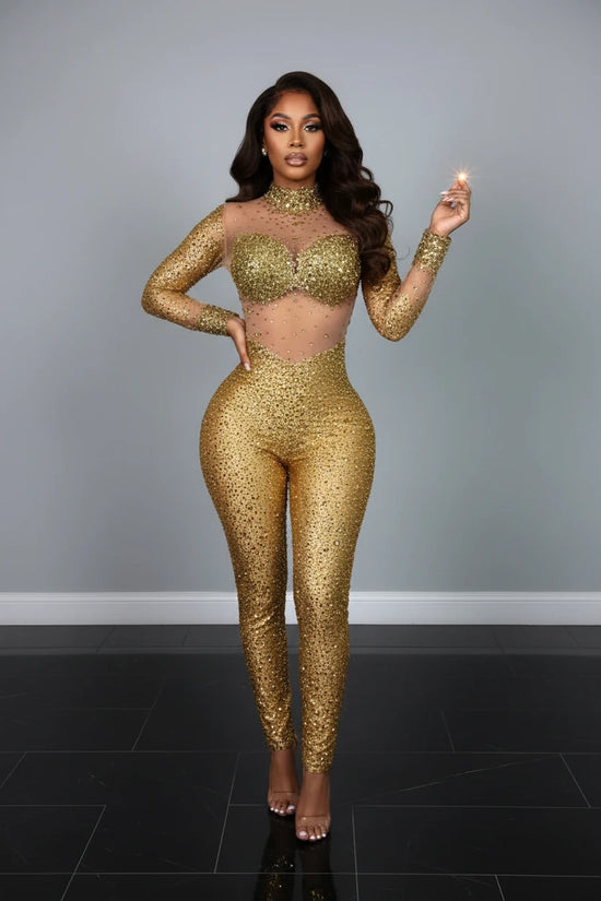 Diamond Mesh Bodysuit