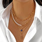 Metal Chain Choker Jewelry