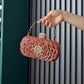 Vintage fashion metal flower luxury clutch delicacy twinkle ladies diamond evening bags - Yembifashion 