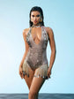 Handmade Sequin  Dress