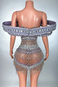 The Ultimate Crystal Embellished Lavender Mini Dress for Luxury Events