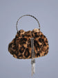 Faux Fur Leopard Bag