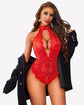 Halter Lace Bodysuit