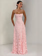 Floral Corset Maxi Dress