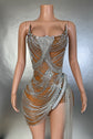 Nude Mini Tassel Dress | Bodycon Party Dress for Women | Yembi Fashion