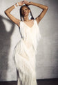 Luxury lace V-neck maxi dress – affordable evening fashion for women”
