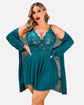 Plus Size Sleepwear  Lace Lingerie Sets