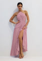 Asymmetry  Midi Dress
