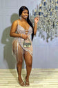 Luxury Rhinestone Dress for Women | Crystal Party & Evening Dress