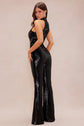 Epiphany Black Sequin Jumpsuit