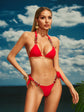 Laure Red  Bikini Set