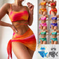 3 pieces quick dry Beachwear
