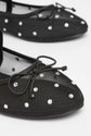 Mesh Diamante Low Shoes