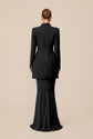 Mimi V-Neck Blazer Maxi Dress