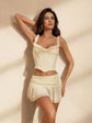 Corset Ruffle Skirt Set – 2 Piece Matching Outfit for Women