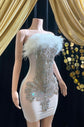 Tulle Rhinestone Dress