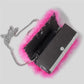 Ostrich feather rhinestone handbag - Yembifashion 
