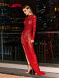 Amazon Red Diamante Dress