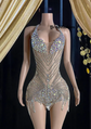 glamorous silver sequin dress with all-over shimmering sequins and a figure-flattering silhouette, perfect for formal events and parties