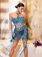The Ultimate Crystal Embellished Turquoise Mini Dress for Luxury Events