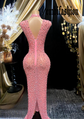 RAI PINK DIAMANTE DRESS