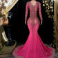 RAI PINK DIAMANTE DRESS