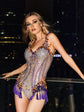 RHINESTONE TASSEL BODYSUIT