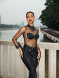 Laure  Diamante Bodysuit