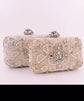 Fashion woman evening small clutch bag bridal clutch purse party pearl clutch evening handbag