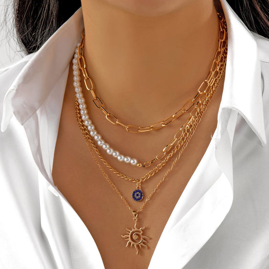 Metal Chain Choker Jewelry
