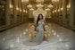 Silver Rhinestone Strapless Mermaid Gown Nude Illusion Sweetheart Evening Dress Luxury Prom Gown Yembi Fashion